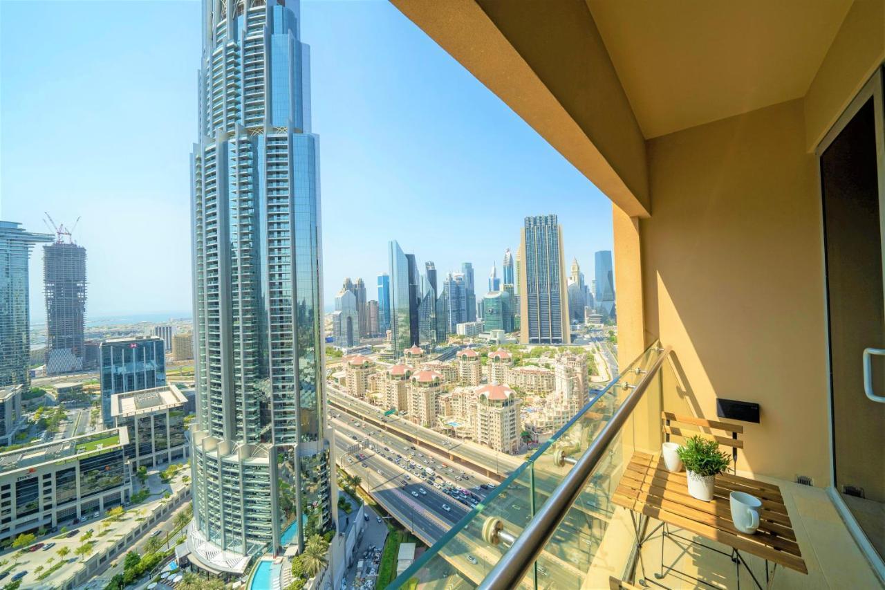 Address Dubai Mall Balcony Burj View Exterior foto